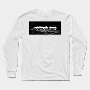 French 80s car design excellence in threefold Long Sleeve T-Shirt